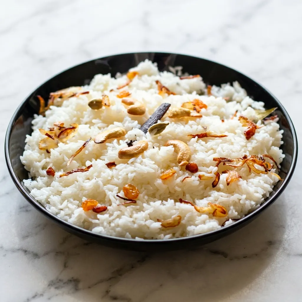 Ghee Rice at The Great Indian Delicacy YEG, Edmonton