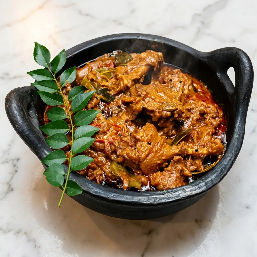 Kuttanadan Duck Roast (Tharavu Roast) at The Great Indian Delicacy YEG on Whyte Avenue, Edmonton